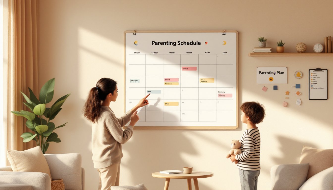 5225 Parenting Schedule Template A Complete Guide for Successful Co